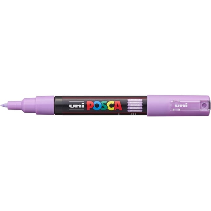 Posca marker met conische punt schrijfdikte extra-fijn lavendel
