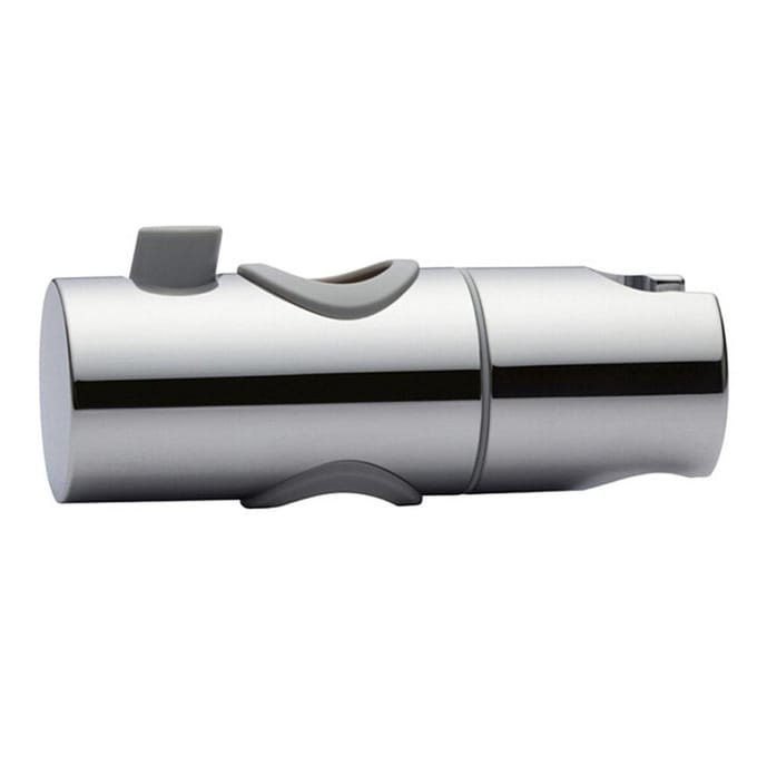 Verstelbare hoogte douchekophouder voor glijstang railkopbeugelhouder handdouchekop 19mm gray