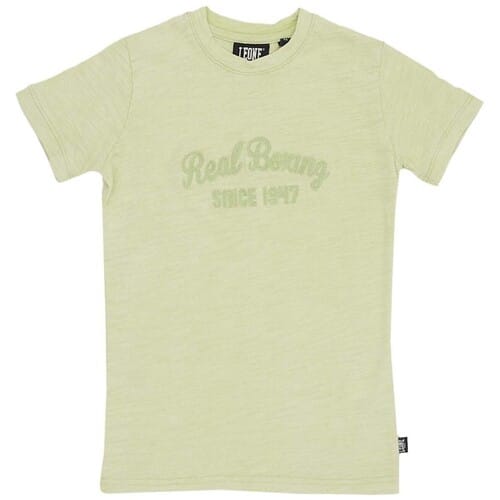 T-shirt Korte Mouw Leone 1947 Boy Short Sleeves Real Boxing