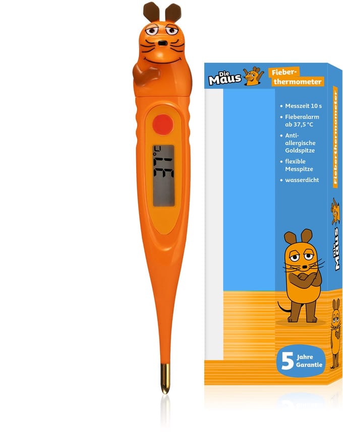 DieMaus - Digitale Koortsthermometer - voor Kinderen - 3D-design