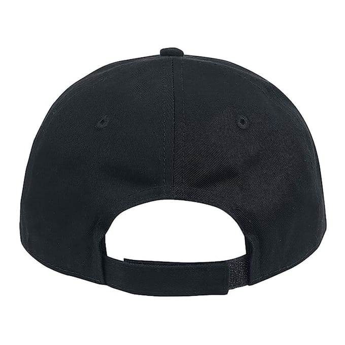 AC/DC Baseballcap met logo voor volwassenen (Zwart/Rood)