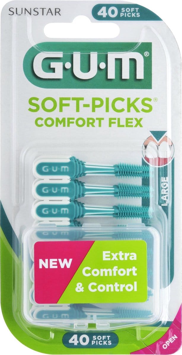 Soft-Picks Comfort Flex | Large | 40 stuks