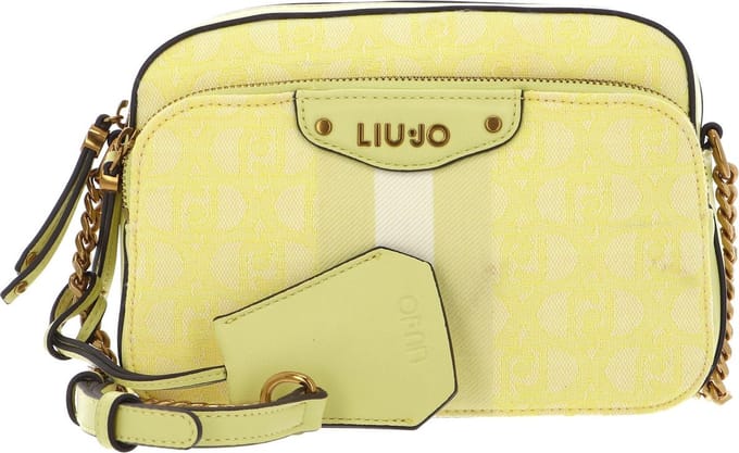 LIU JO Schoudertas Adonide Camera Case Endive Lichtgeel
