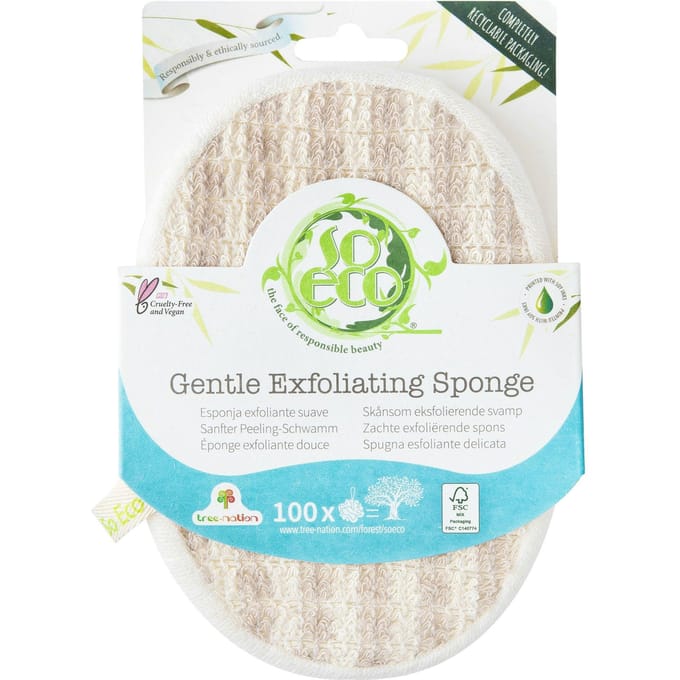 So Eco Gentle Exfoliating Sponge 1 st