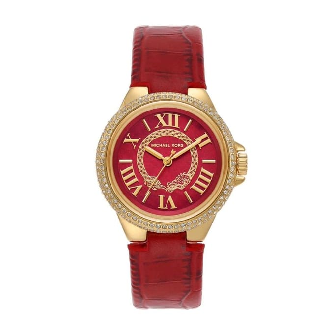 Montre analogique Michael Kors Camille Rouge MK4750 rouge