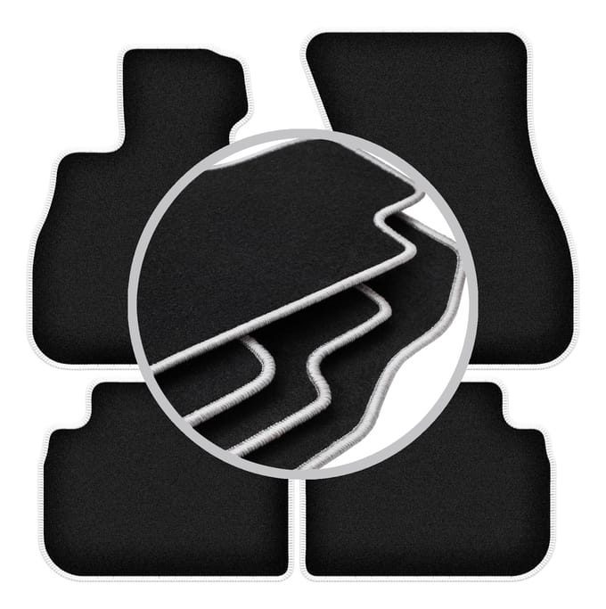 CARLUX-SILVER automatten voor: BMW 1 F40 hatchback (2019-)