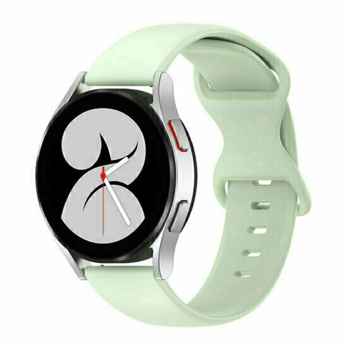 By Qubix - Solid color sportband - Groen - geschikt voor Huawei Watch 5 - 46mm