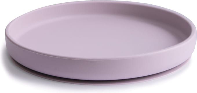 Mushie Bord Classic Siliconen Soft Lilac