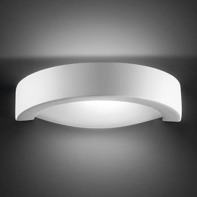 austrolux Elegante wandlamp Casablanca, halfrond