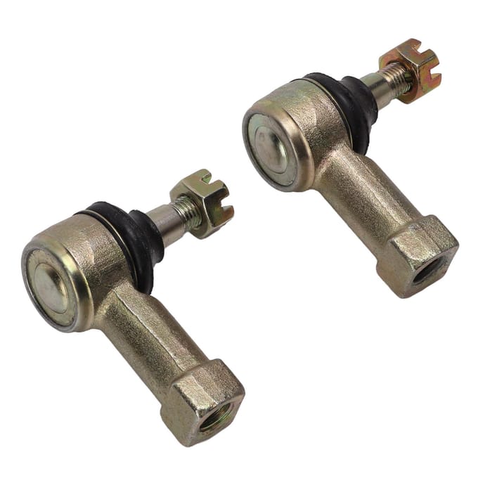 2 Stuks Stuurkogel Eindstukken Kit M12?M10 Vervanging voor Stels Guepard ATV 800 200?250cc wit