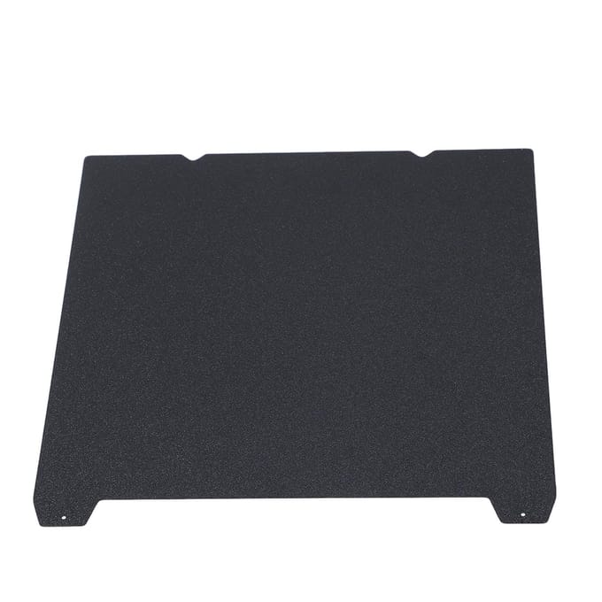 Dubbelzijdige PEI Bouwplaat 235x235mm 3D Printer Platform met Schroefpositioneringsgat voor Ender 3 black