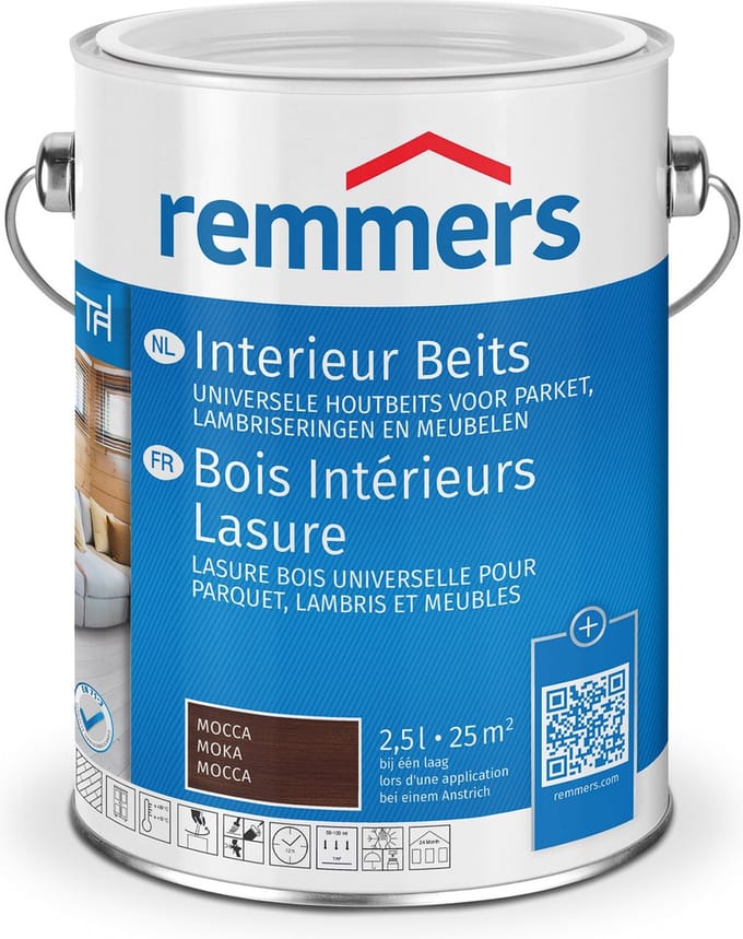 Interieur Lazuur mokka 2,5 liter
