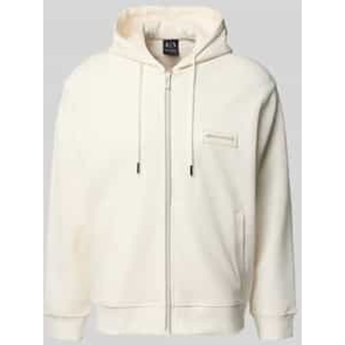 Sweatjack met tweewegritssluiting model 'FELPA'