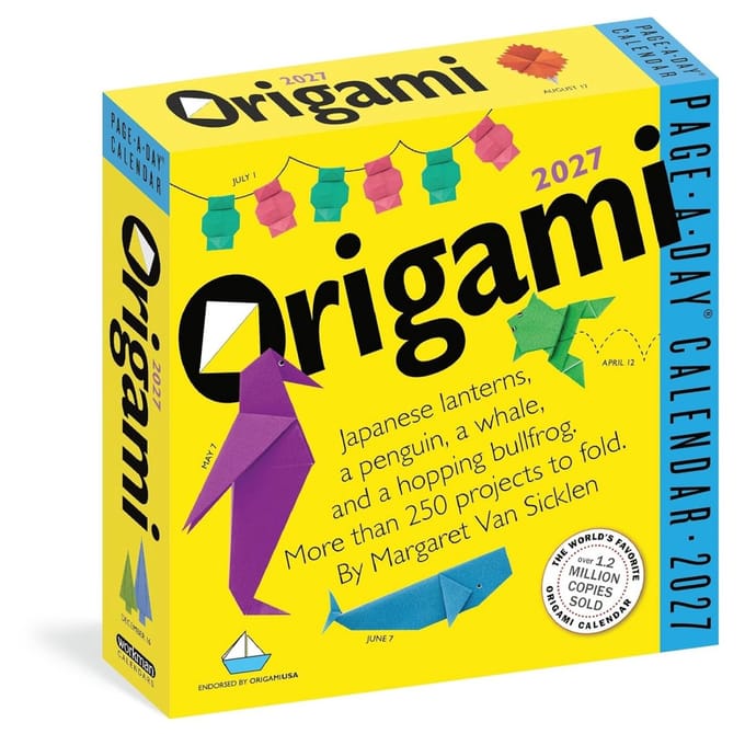 Origami Page-A-Day® Calendar 2027