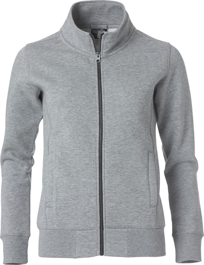 Clique Classic Cardigan 021048 - Grijsmelange - S
