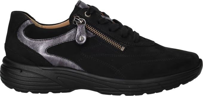 Hartjes Katy Sneakers - Dames - Zwart - Maat:41