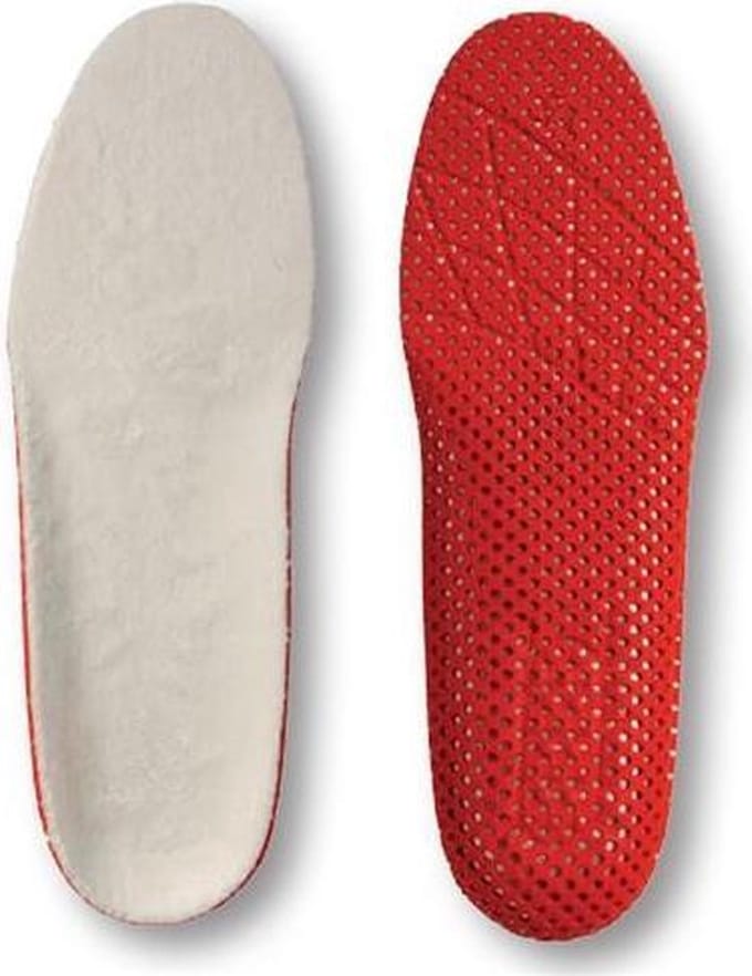 Bama Inlegzolen Warm Unisex Rood Maat 38