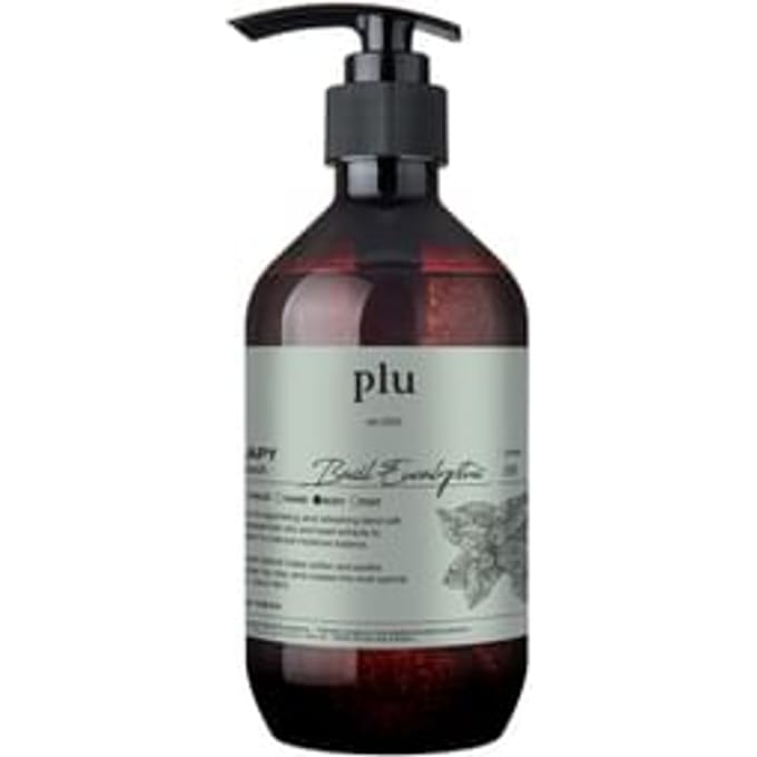 plu - Therapy Body Wash - 3 Types Basil Eucalyptus