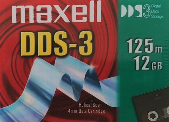 MAXELL DDS-3 DATA CARTRIDGE 12GB