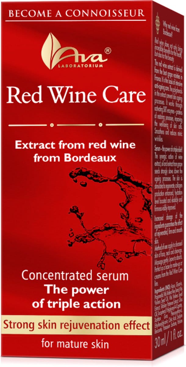Ava Cosmetics Red Wine Care Concentrated Serum 30ml.