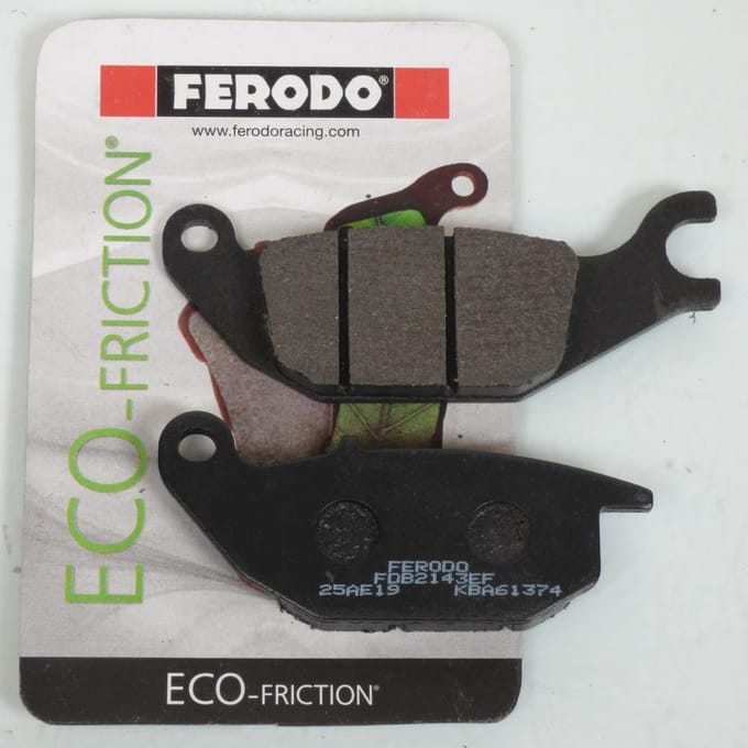 Remblokken Ferodo voor Motor Honda 150 Cbr R 2000 tot 2010 784HF / achteraan Nieuw