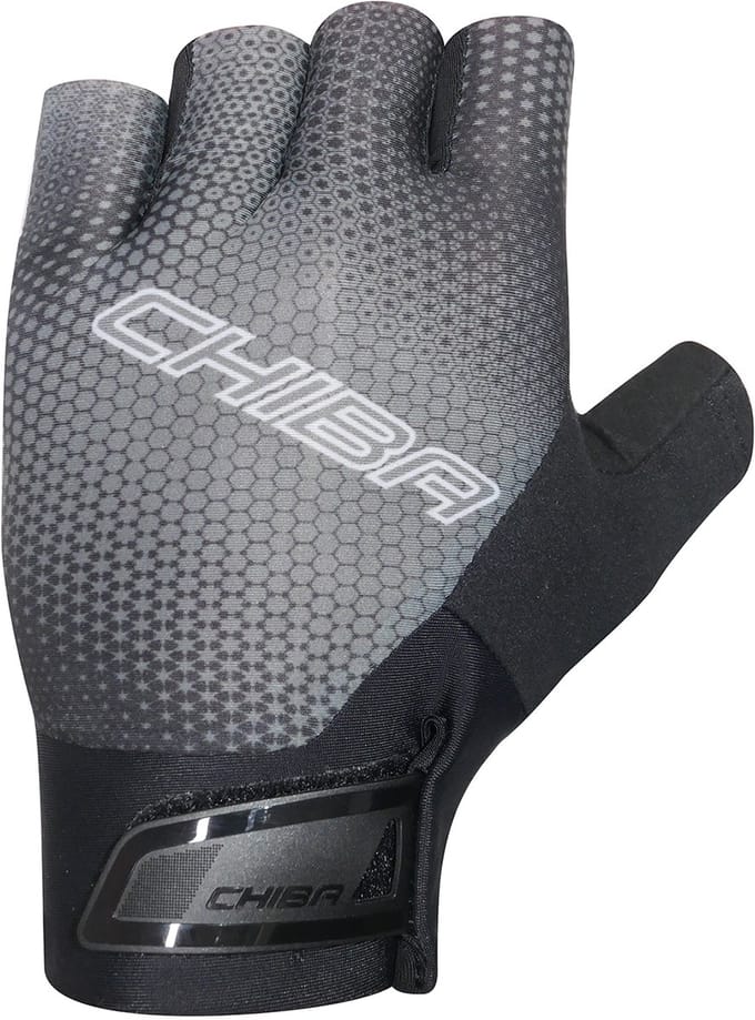 Chiba fietshandschoen - Ergo Superlight - Donkergrijs - maat M