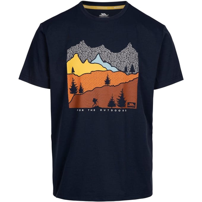 Trespass Heren danub tp75 ronde hals t-shirt