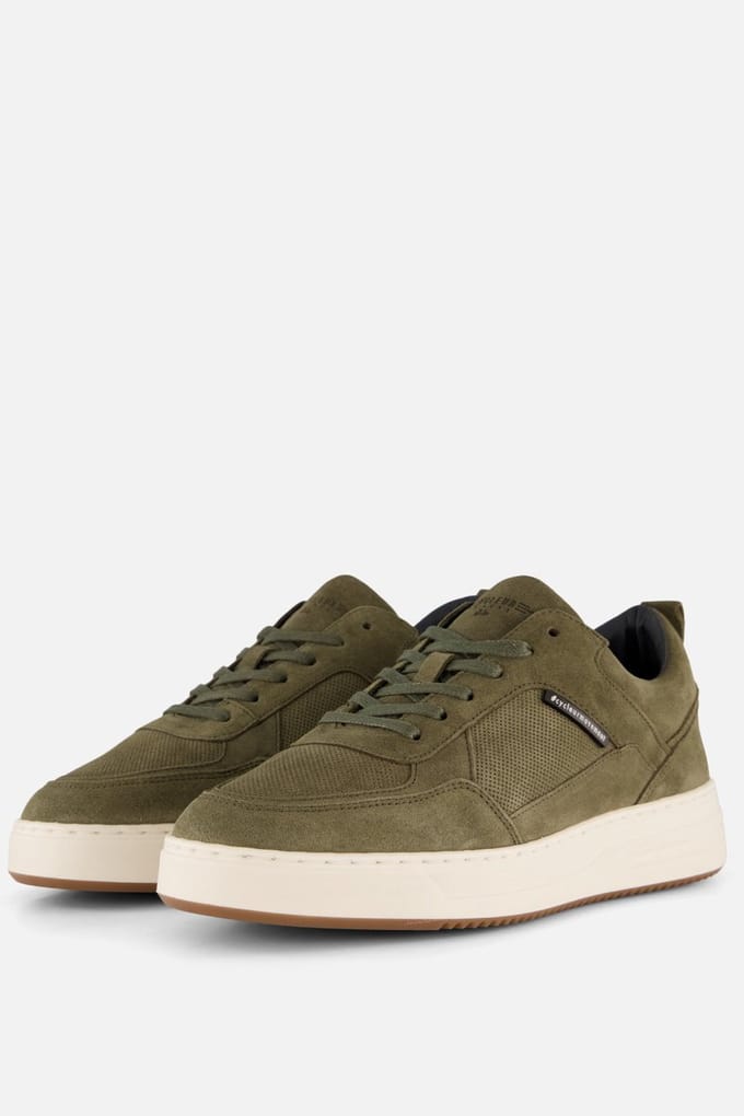 Cycleur de luxe Cycleur de Luxe C2 Sneakers groen Suede