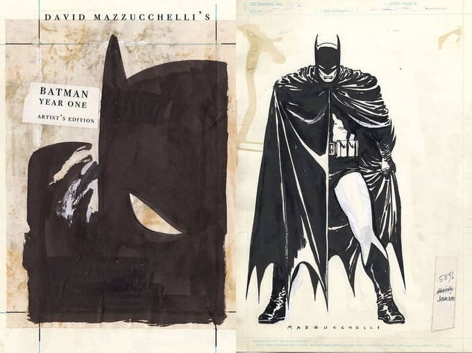 David Mazzucchelli''s Batman Year One Artist''s Edition