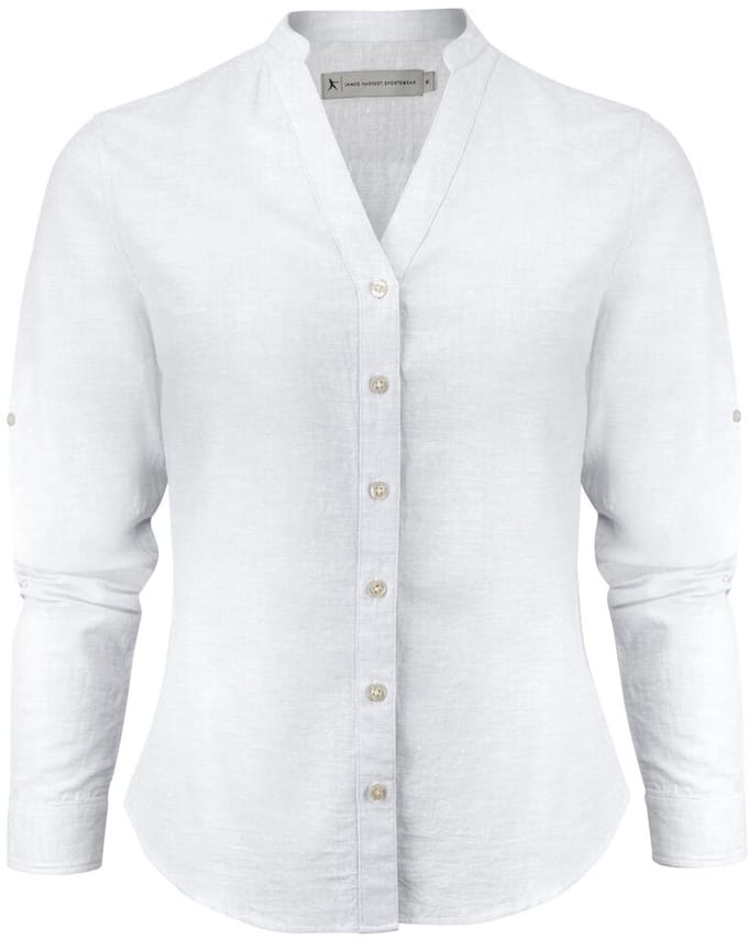 James Harvest HEMD TOWNSEND DAMES 2123032 - Wit - L