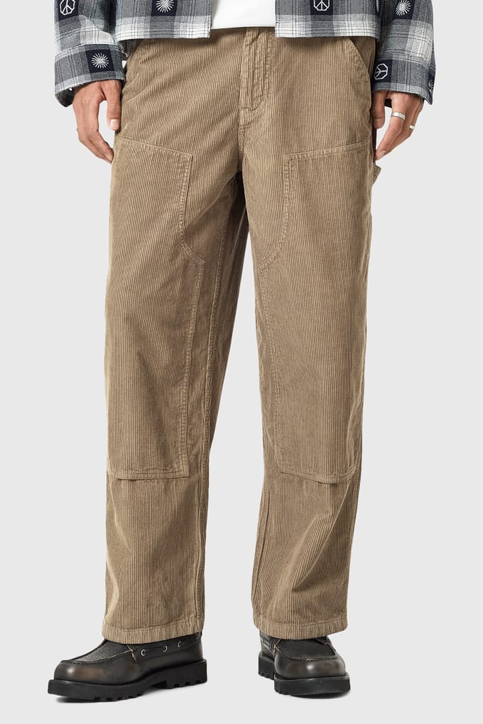 AllSaints Dunstan Trouser Gull Brown Größe: W32 | Cargohosen Outlet | Herren | Braun