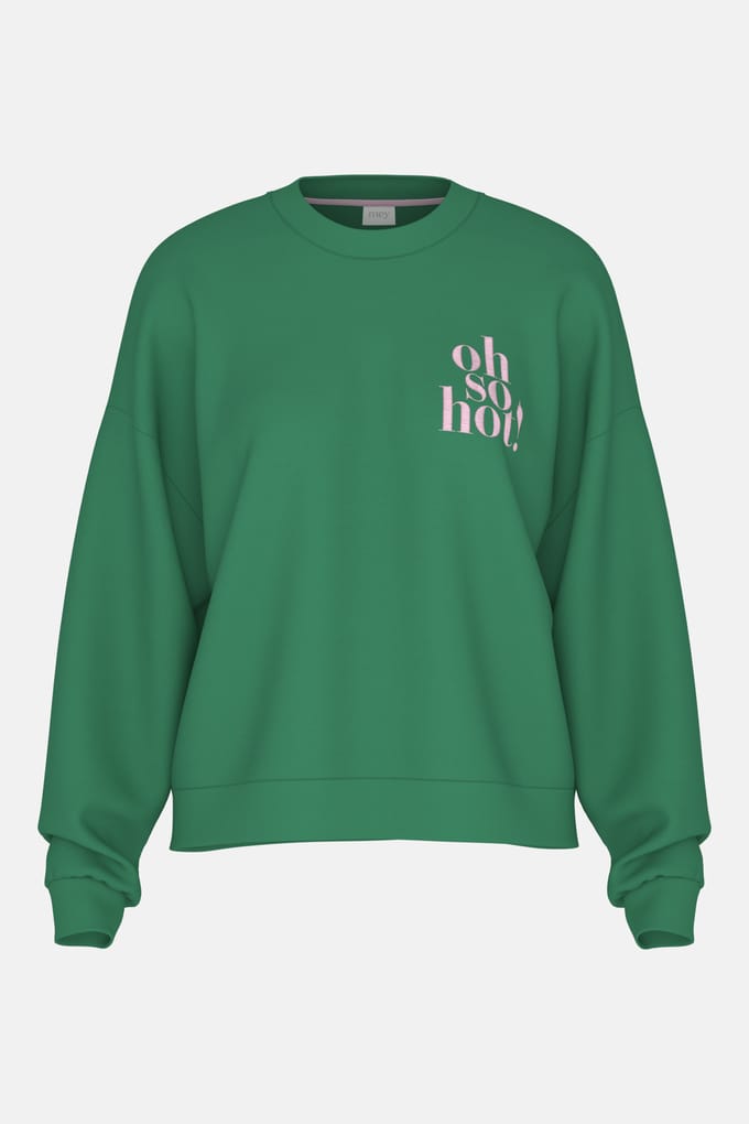 Sweatshirt Serie Cozy Nights Lucky Green