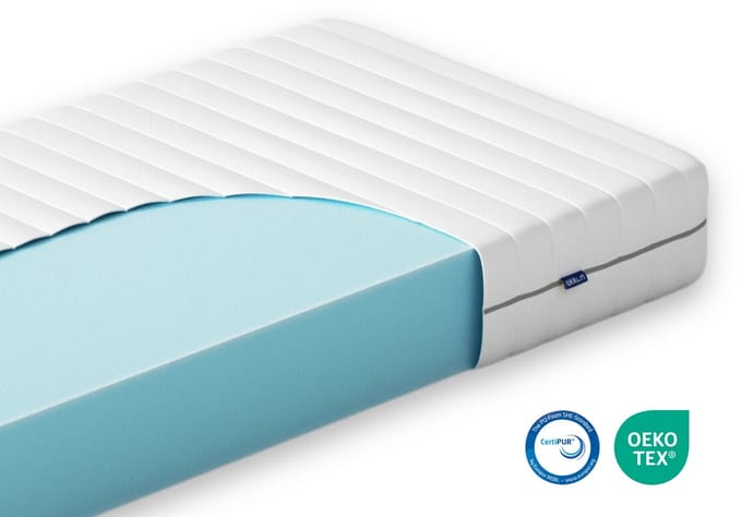 Akkon® Hybrid Matras 70x200 - 20 cm dik | Koudschuim - Kwaliteitsmatras