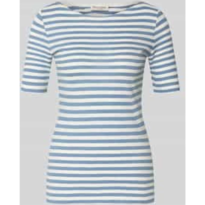 Slim Fit T-shirt van puur katoen
