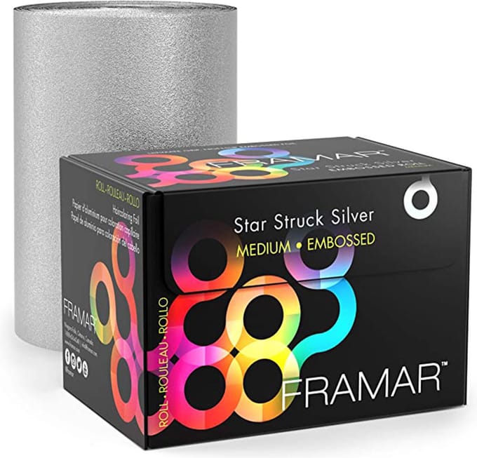 Framar - Star Struck Zilver Haarverf Folie Embossed Medium - 98 m