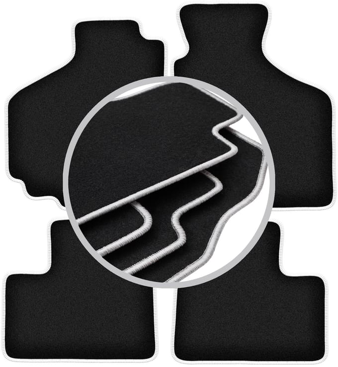 CARLUX-SILVER automatten voor: Suzuki Ignis I hatchback (2001-2008)