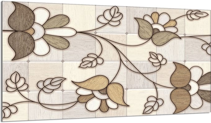 TMK ArtDeko Mozaika - Snijplank - 90x52 cm - Glas - Hittebestendig