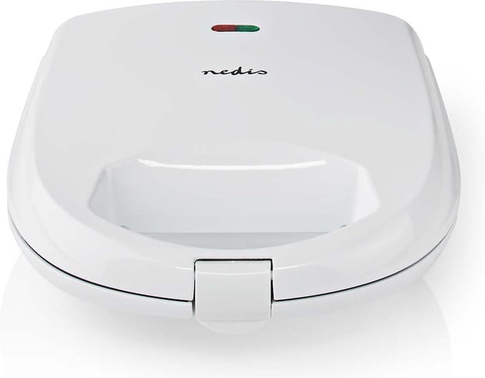 Nedis Sandwich maker - 700 W - 20.5 x 12 cm - Automatische temperatuurregeling - ABS