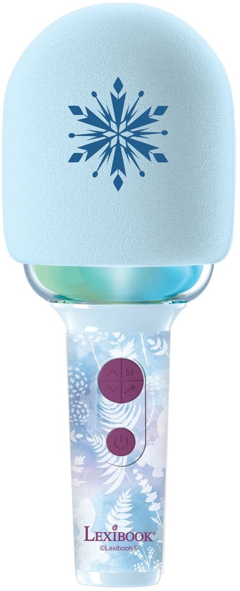 Frozen Bluetooth/Draadloze Karaoke Microfoon met geluid- en lichteffecten