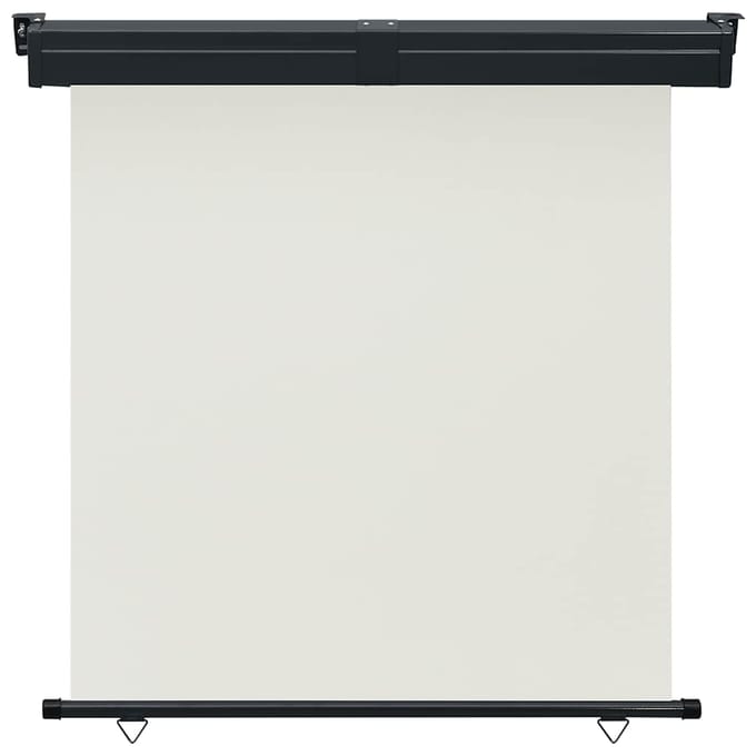 vidaXL - Balkonscherm - 175x250 - cm - crèmekleurig