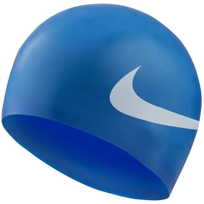 Nike Badmuts Silicone Cap - Kobalt Blauw - Unisex