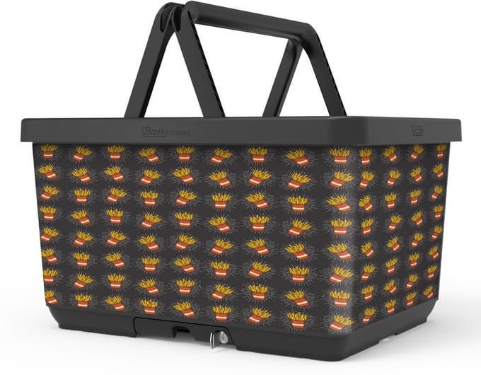 Fietsmand Basky fietsmand 2.0 Fry Me