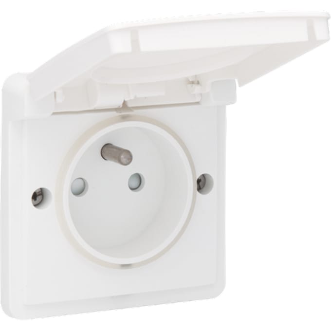 Niko New Hydro Wandcontactdoos (WCD-schakelmateriaal) - 701-36600 - E2SNU
