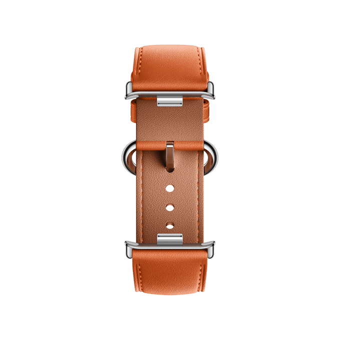 Xiaomi Smart Band 9 Pro/8 Pro Leather Quick Release Strap - Coral / Orange