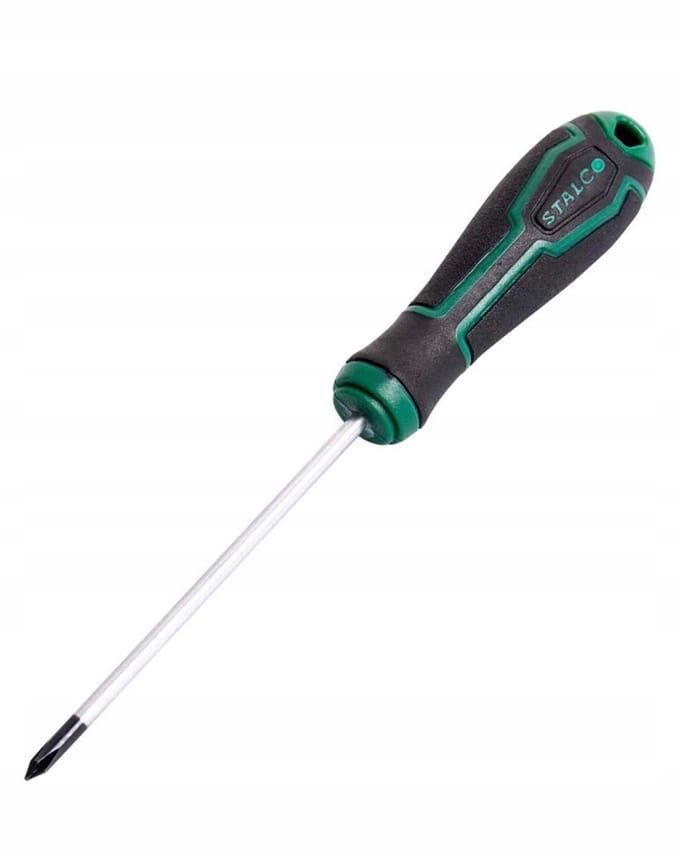 Stalco Premium Schroevendraaier PZ 1x100mm - Duurzaam & Ergonomisch