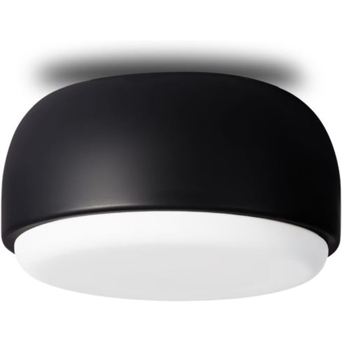 Northern Over me wand-/plafondlamp - zwart mat - S