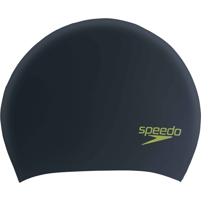 Speedo Kinderen/Kinderen Siliconen Badmuts (Zwart/Groen)