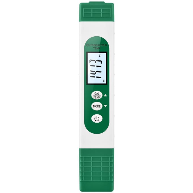 Analyseur de qualité de l'eau multifonctionnel 5 en 1, stylo Portable de Type EC/TDS/SG/sel/température