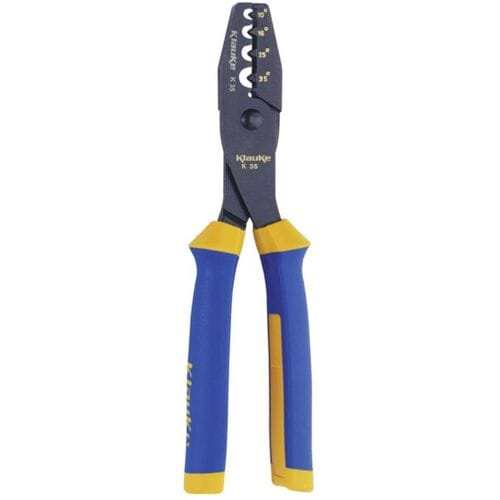 Klauke K 35 krimptang voor kabel eindhulzen 10 - 35 mm2