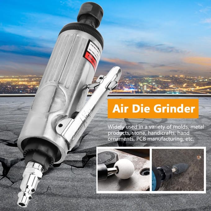 14-inch Pneumatische Dremel Lucht Haakse Slijper Graveer Polijstmachine Snijgereedschap